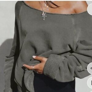 Joah Brown Charcoal Sweatshirt